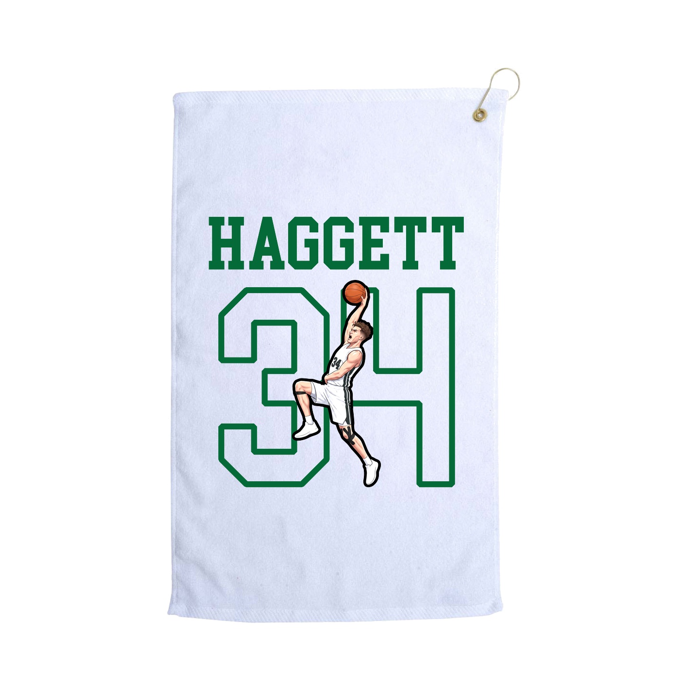 Golf Towel — Shirsey in White