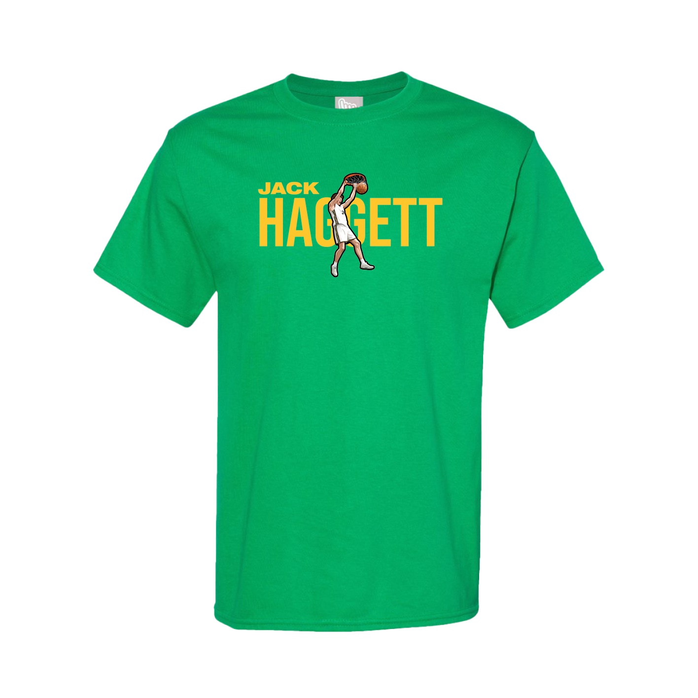 Youth Tee — Player Name in Green