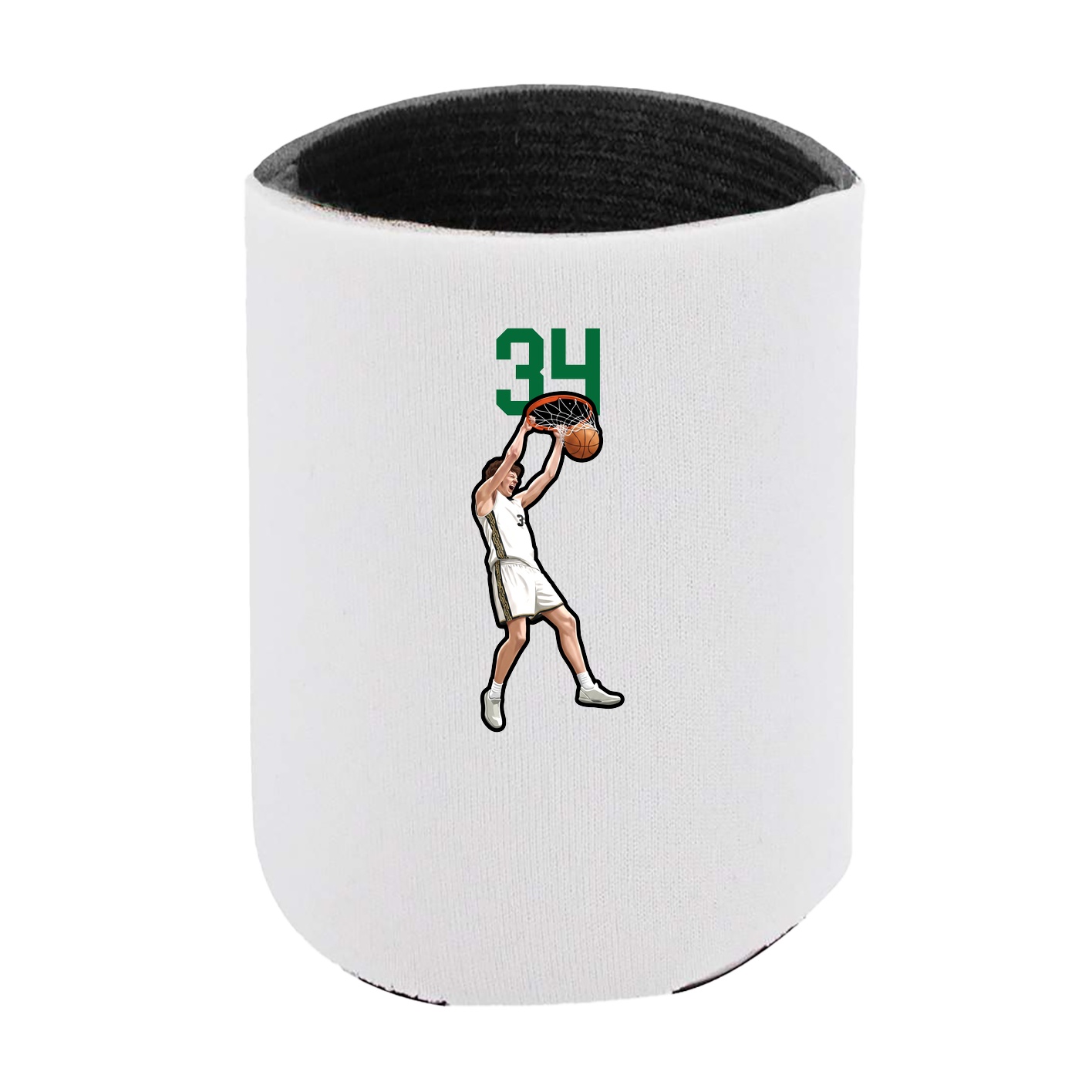 Can Holder — Number Top in White