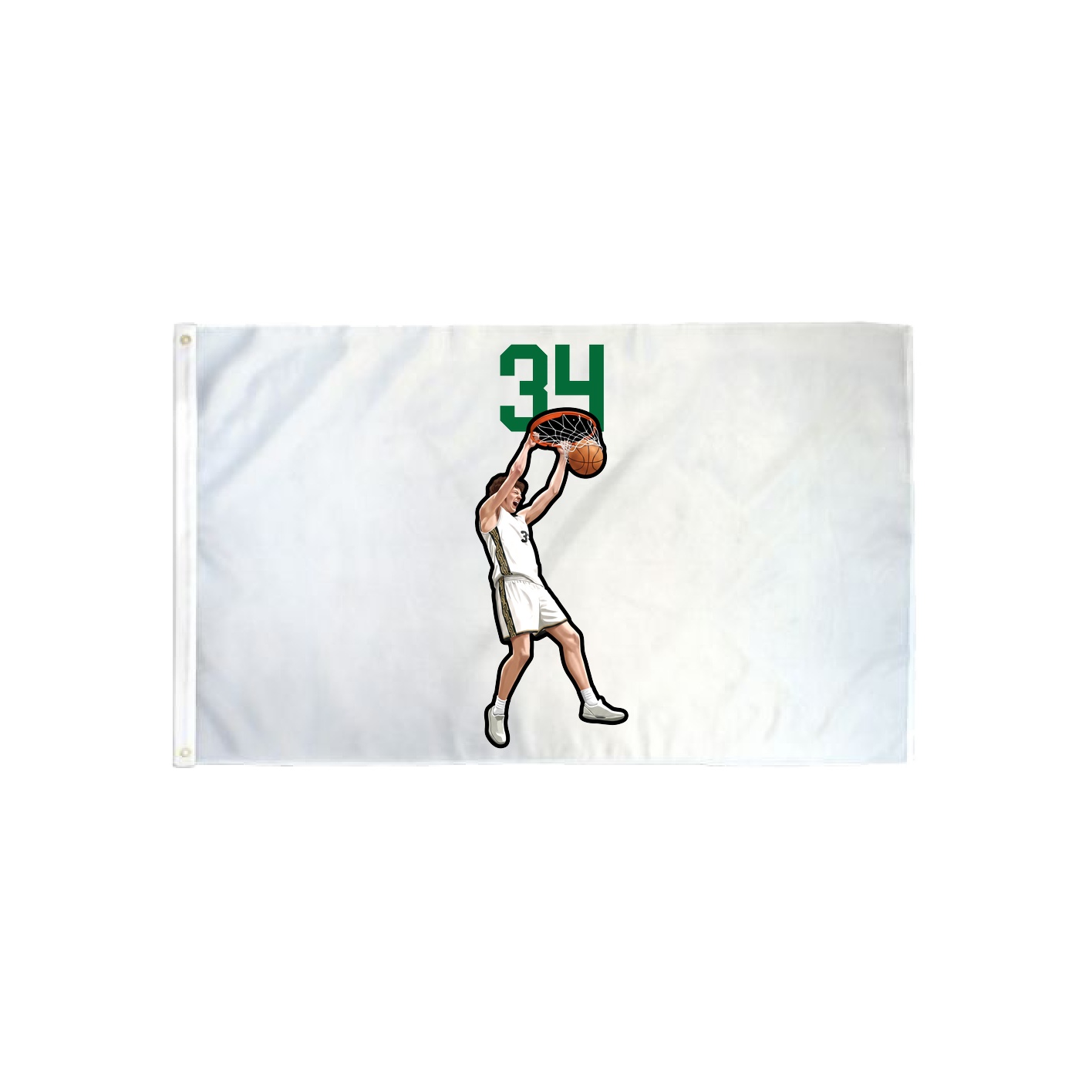 3x5 Flag — Number Top in Classic