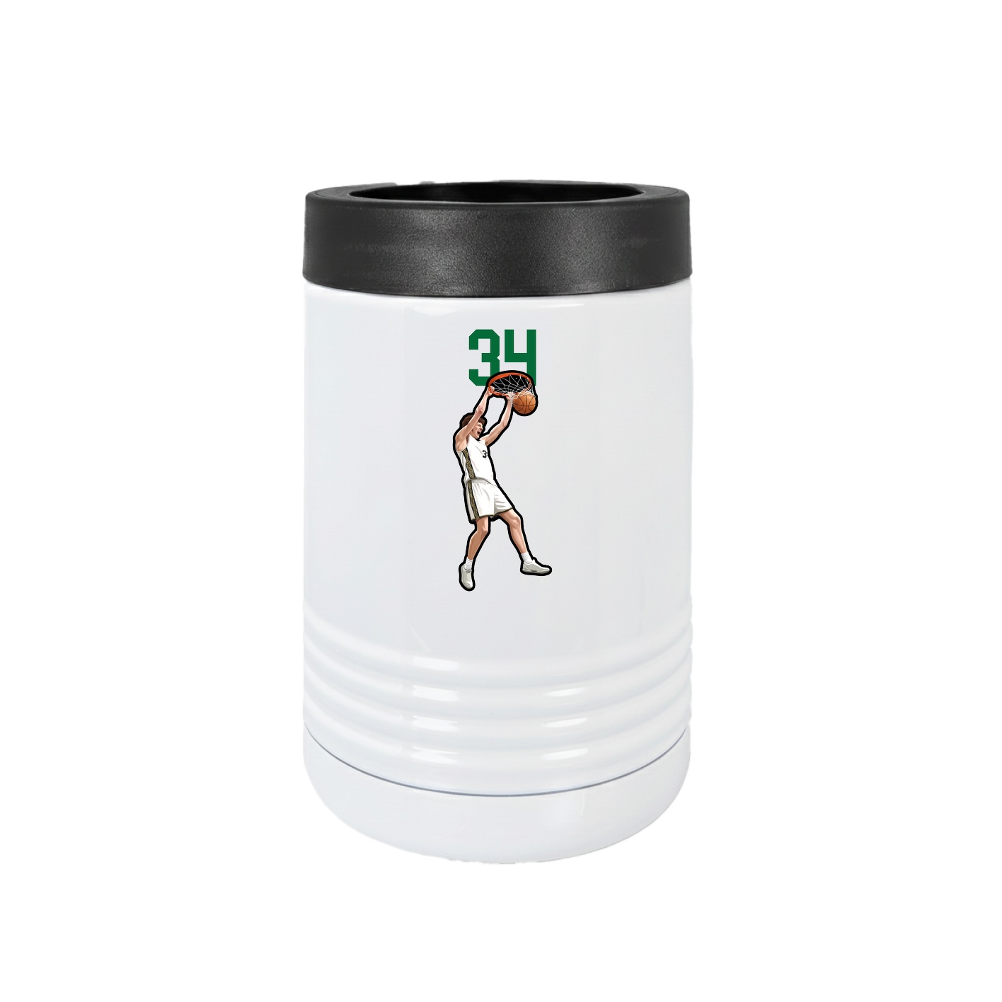 Beverage Holder — Number Top in White