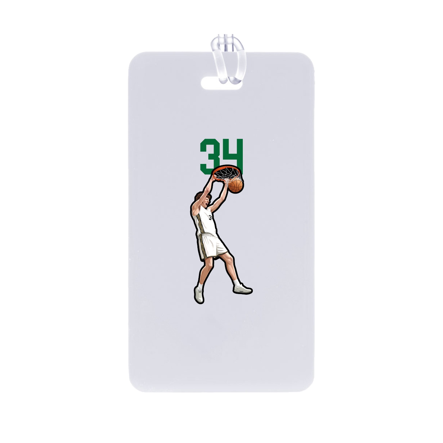 Bag Tag — Number Top in Classic