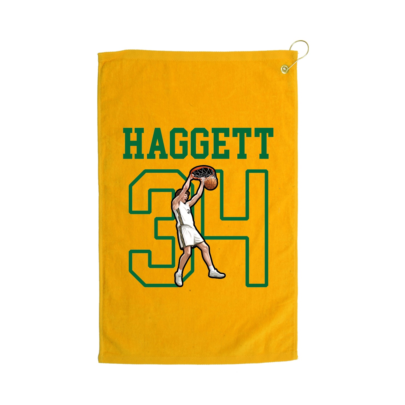 Golf Towel — Shirsey in Gold
