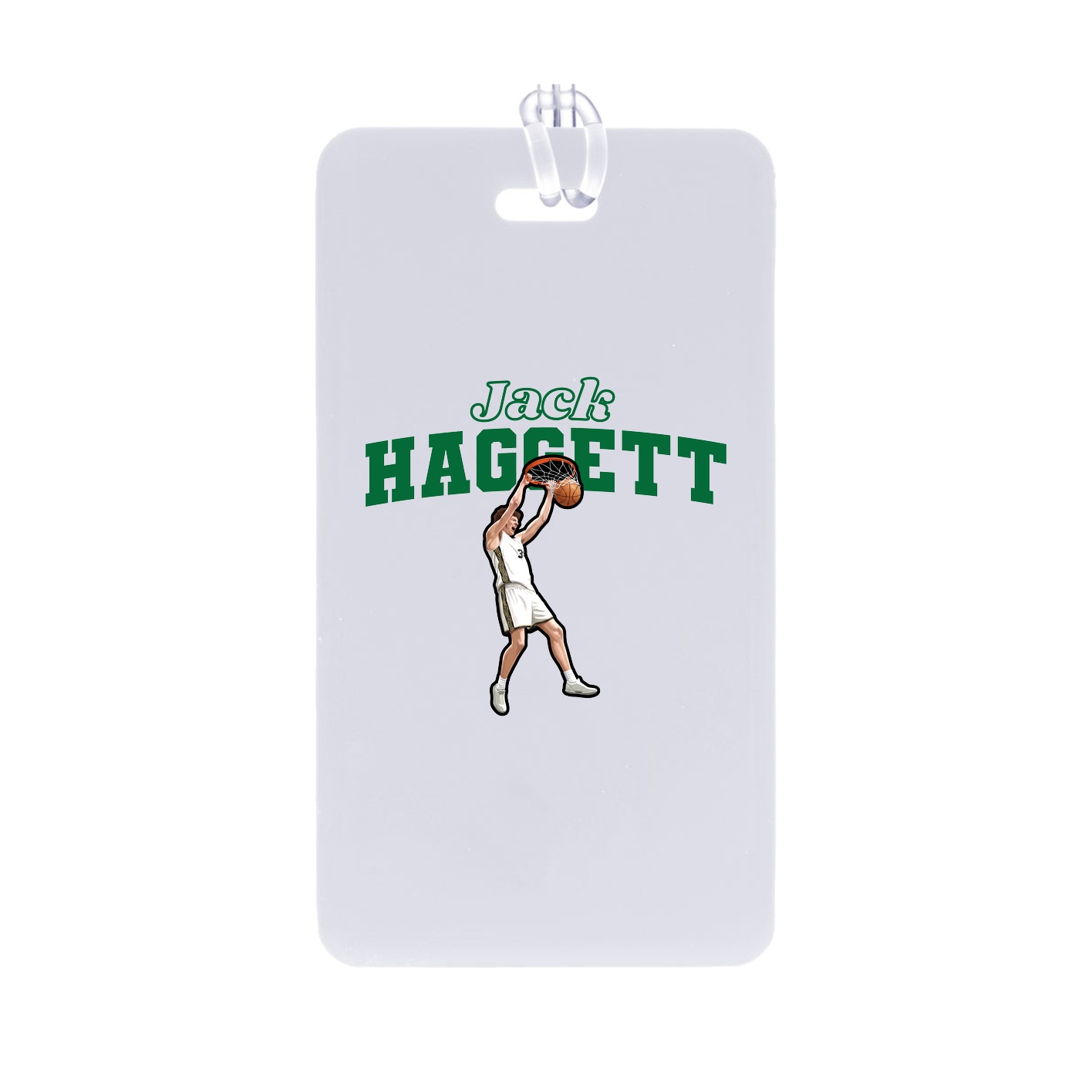 Bag Tag — Name Arch in Classic