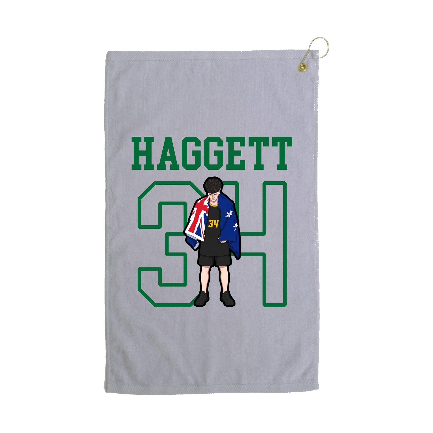 Golf Towel — Shirsey in Grey