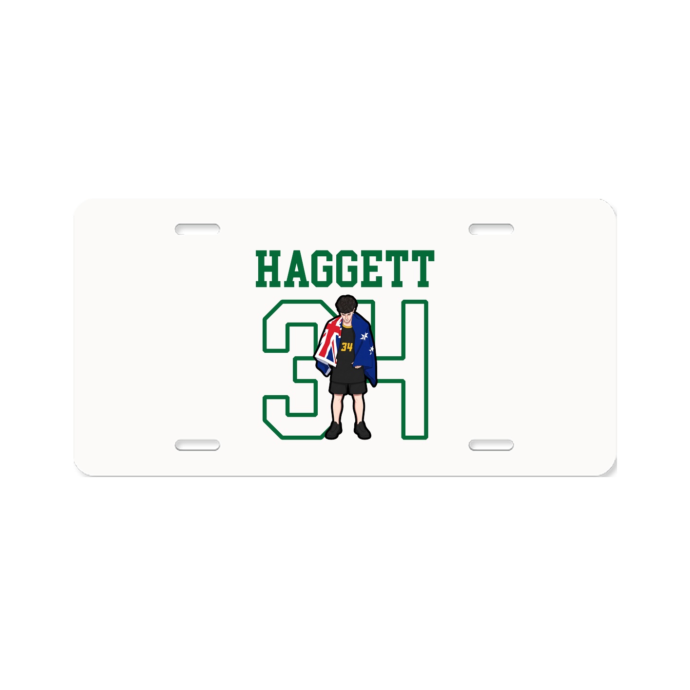License Plate — Shirsey in Classic