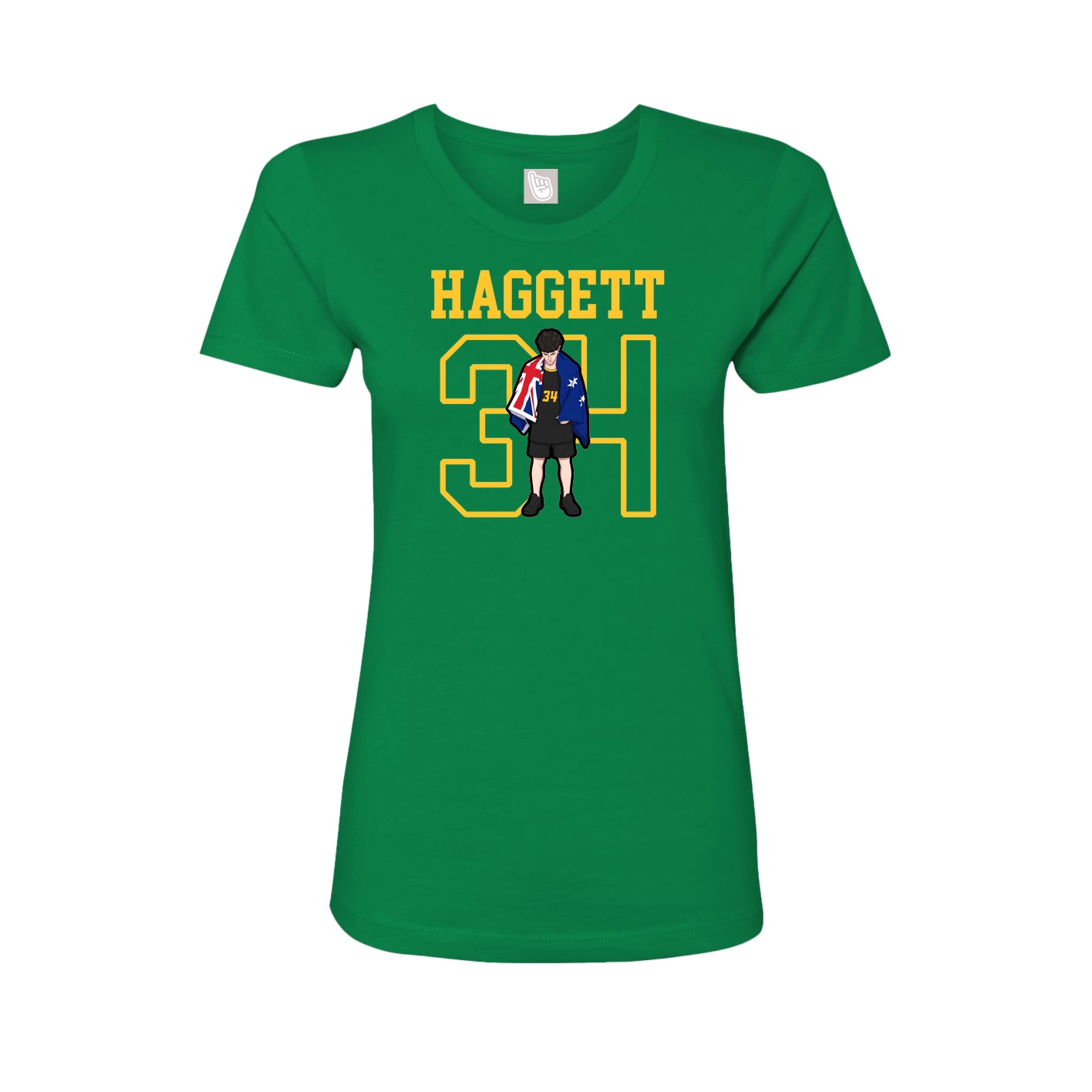 Fitted Women's Tee — Shirsey in Green