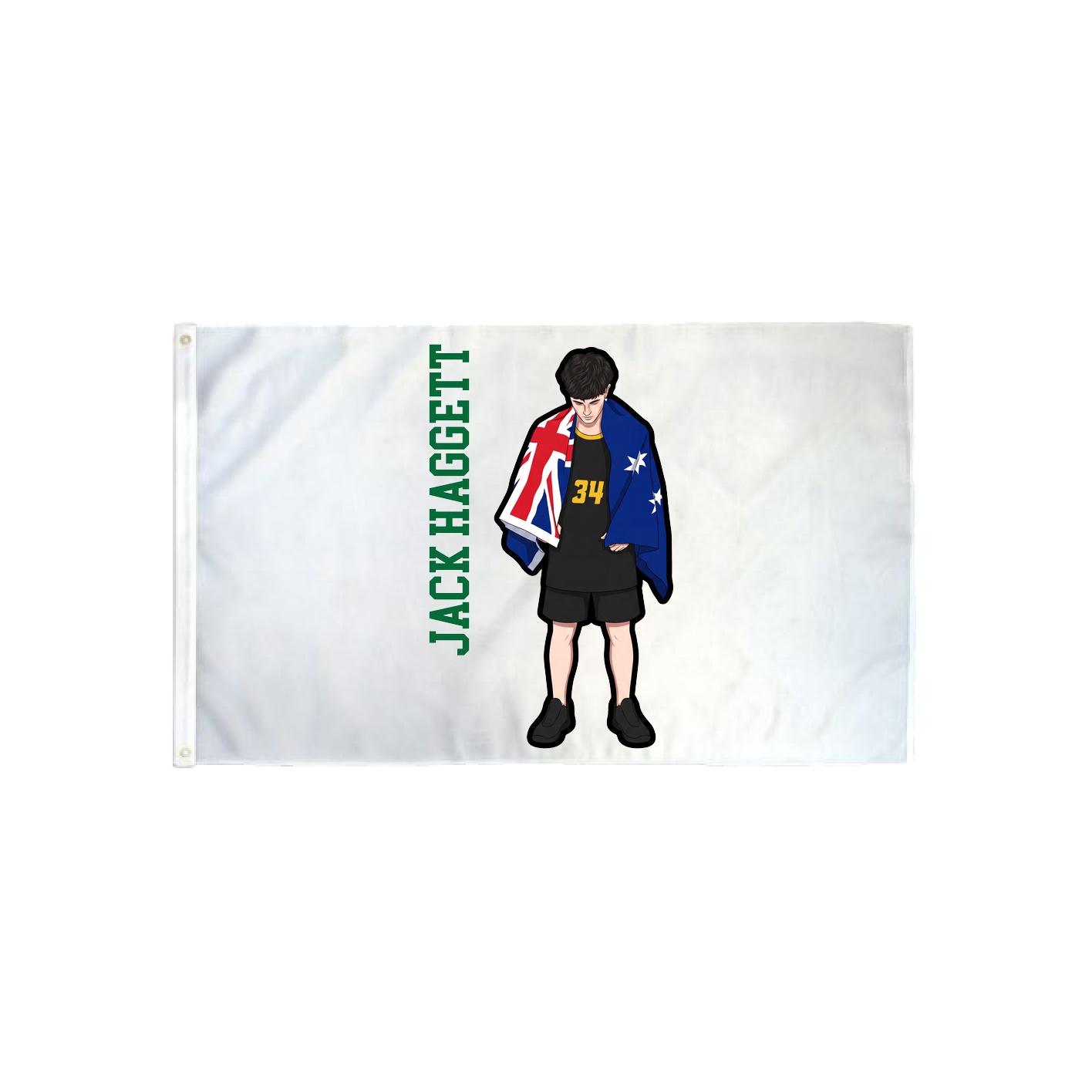 3x5 Flag — Name Vertical in Classic