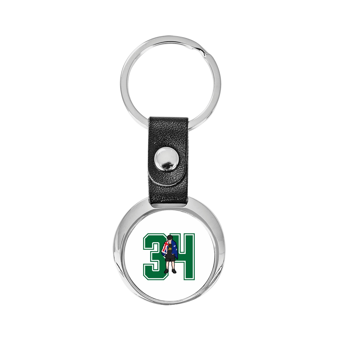 Key Chain — Number in Classic