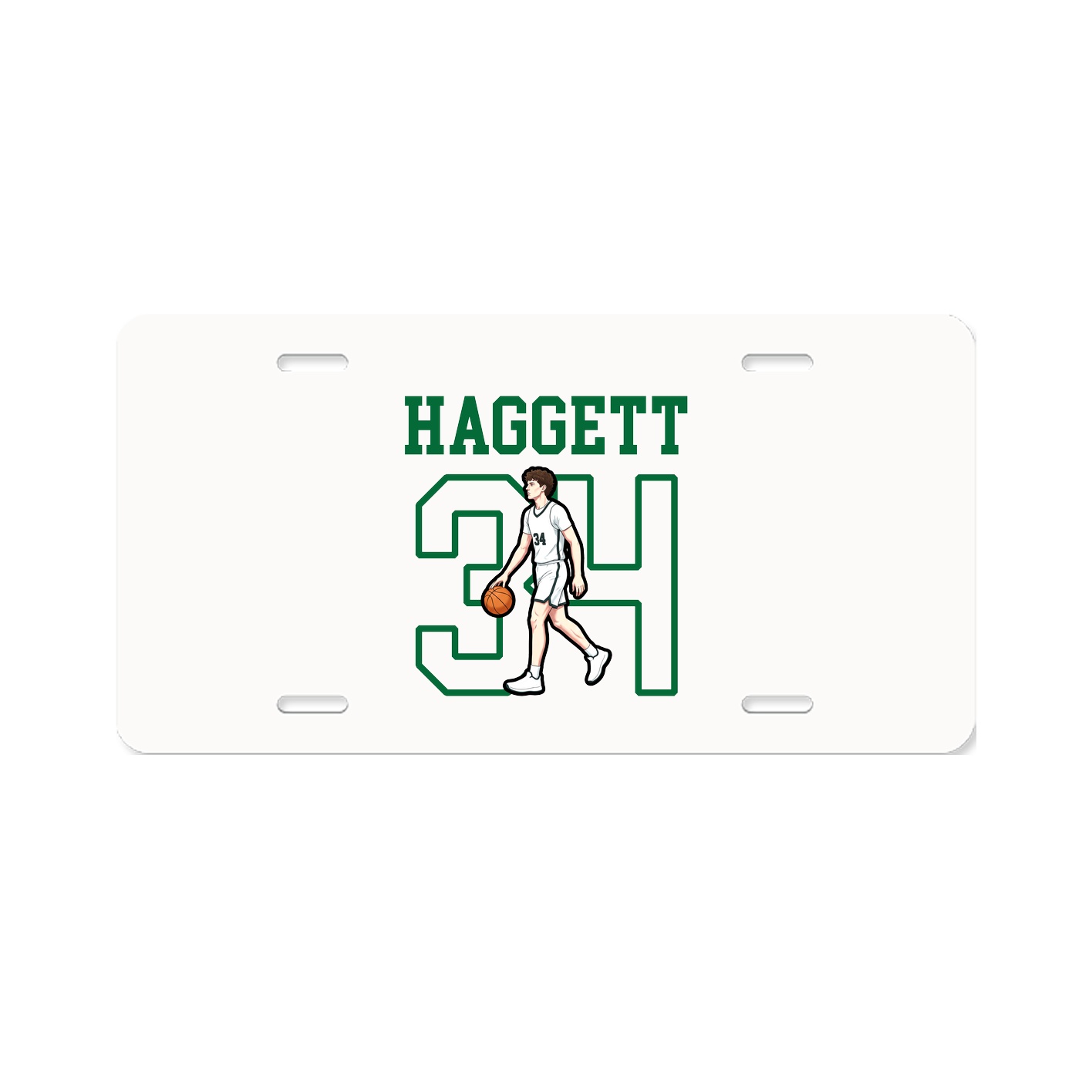 License Plate — Shirsey in Classic