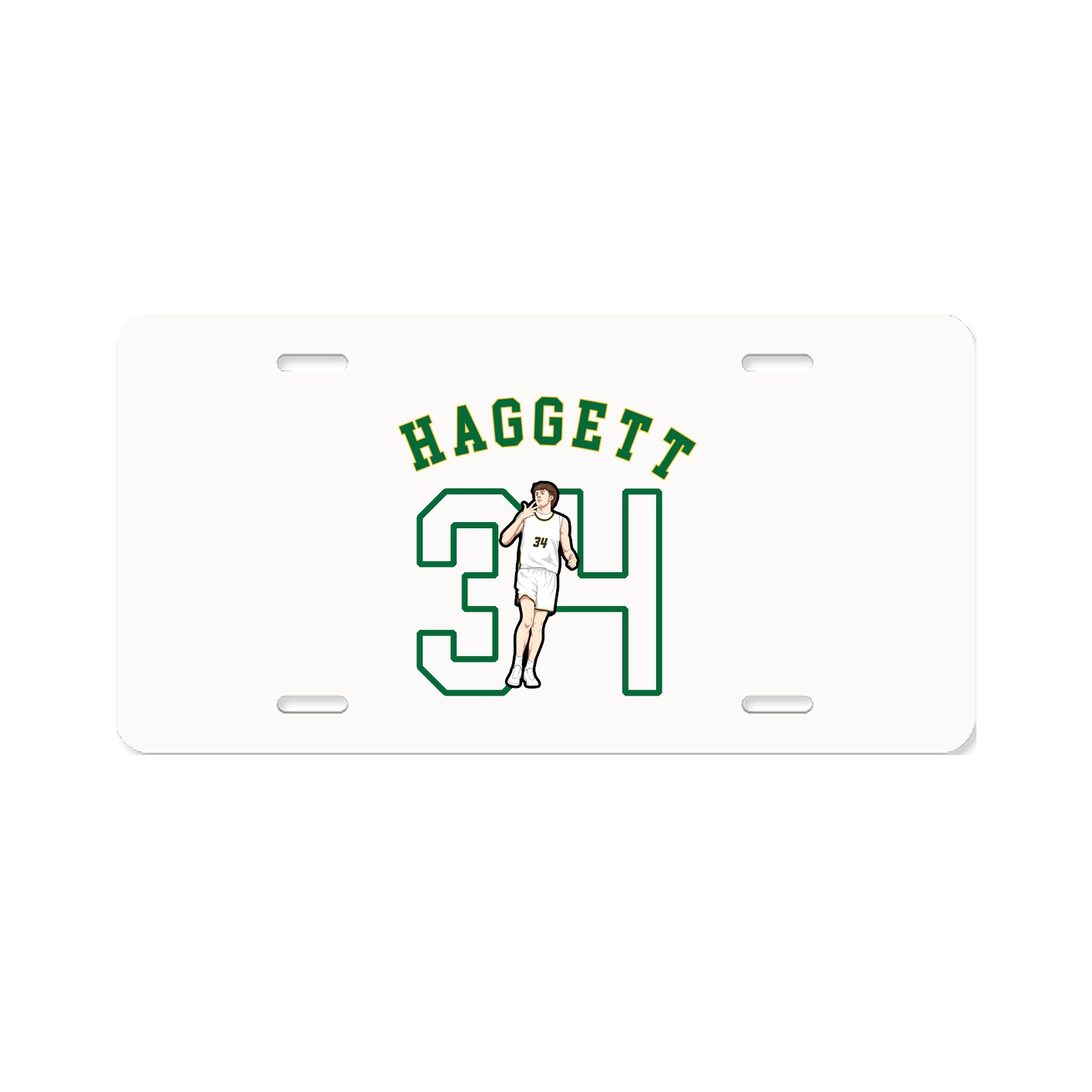 License Plate — Shirsey Arch in Classic
