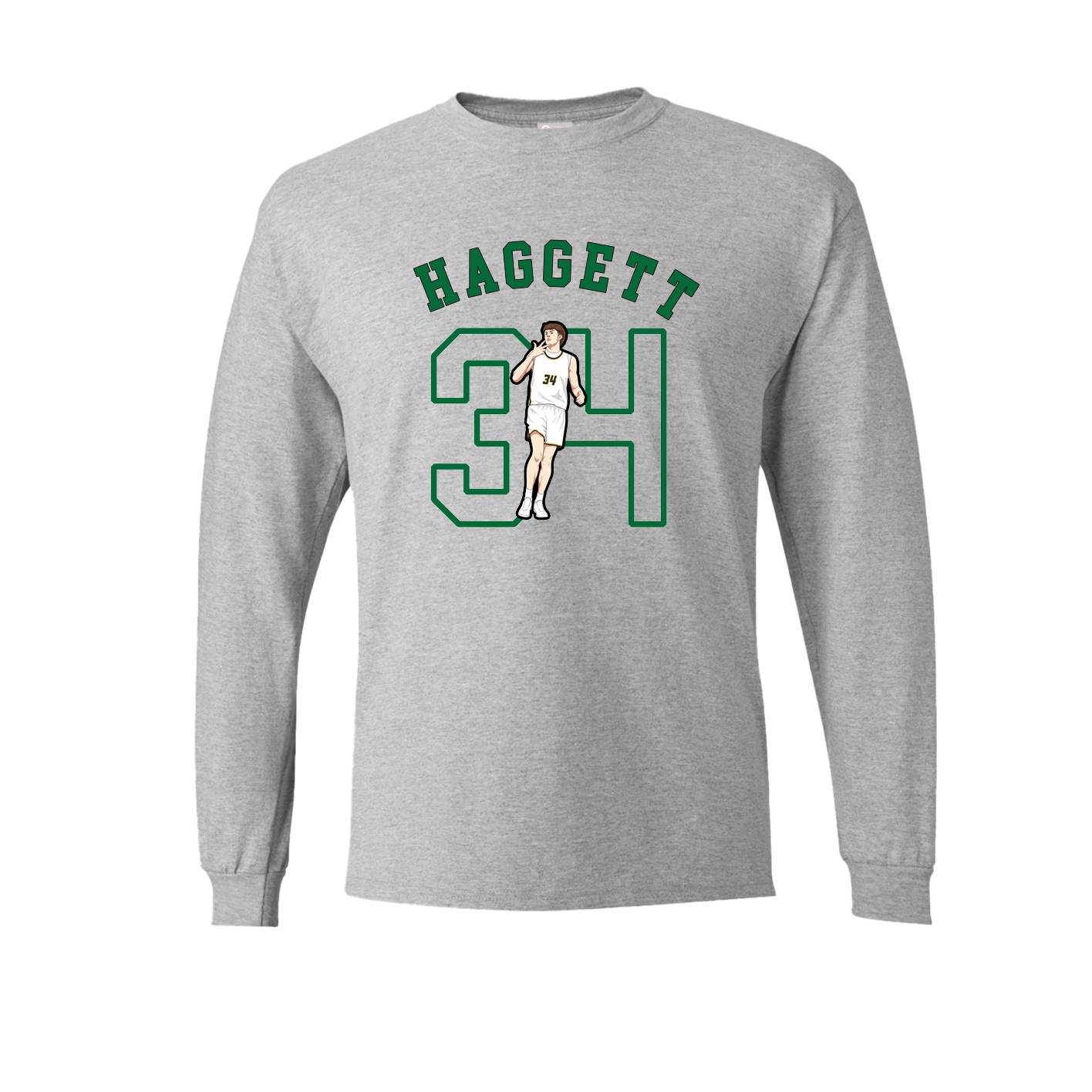 Long Sleeve Tee — Shirsey Arch in Grey