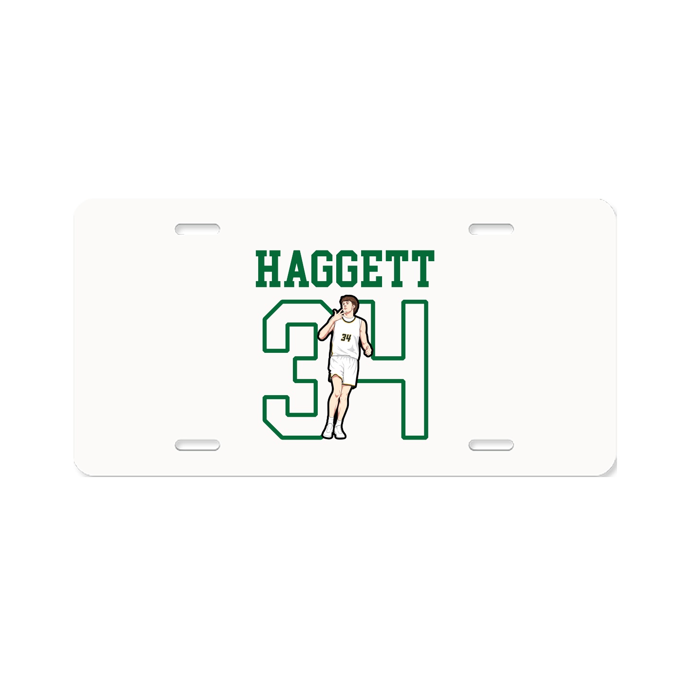 License Plate — Shirsey in Classic
