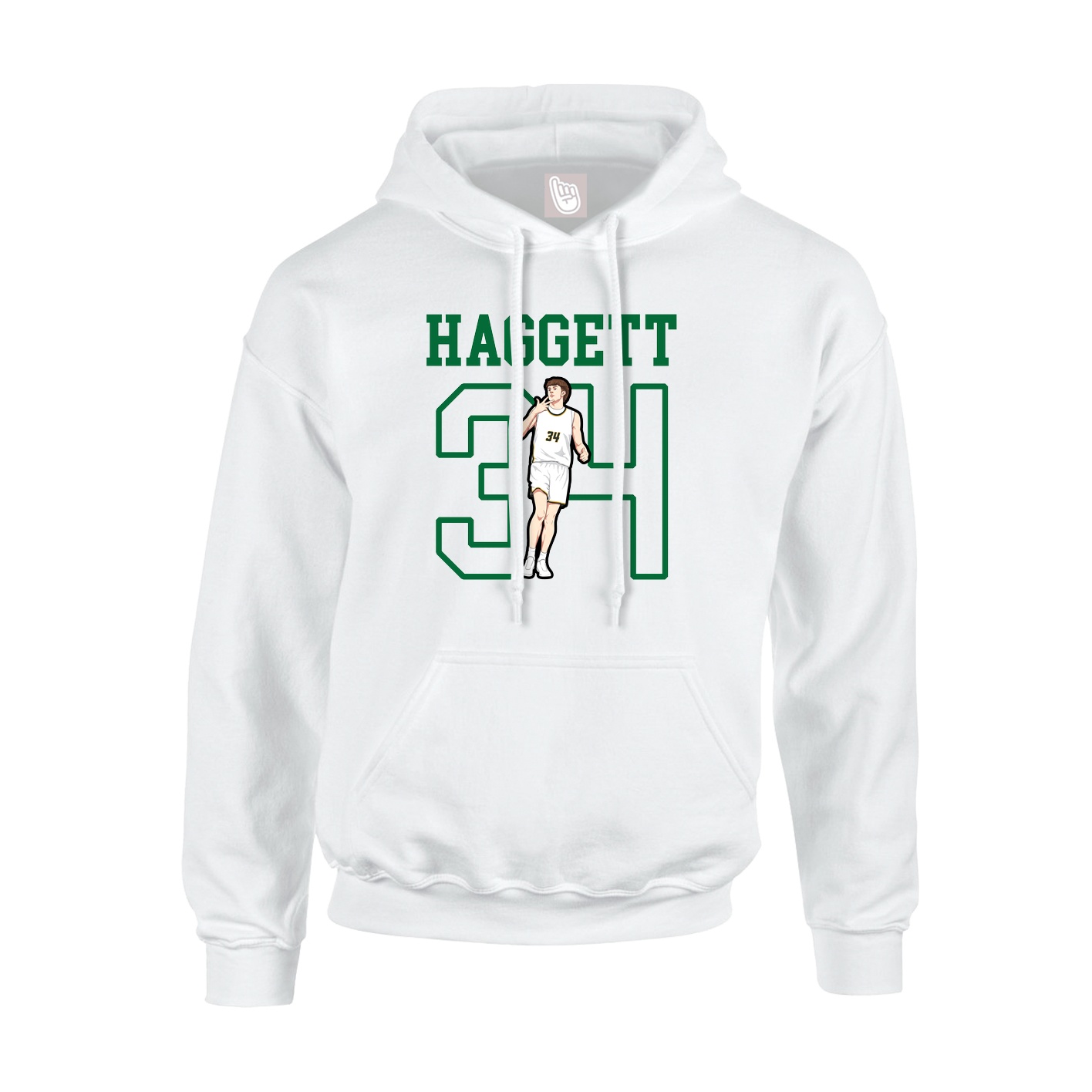 Youth Hoodie — Shirsey in White