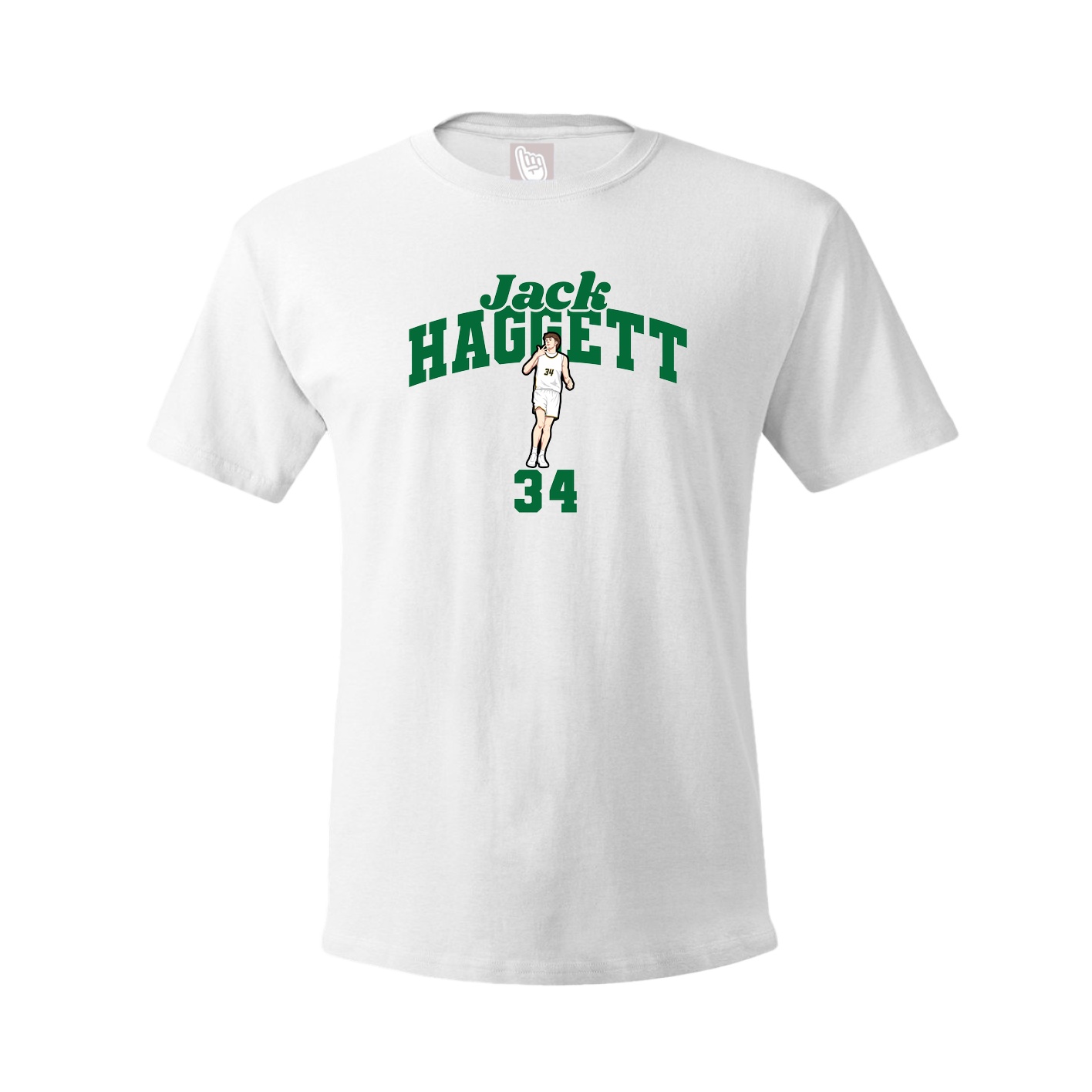 Youth Tee — Signature Arch in White