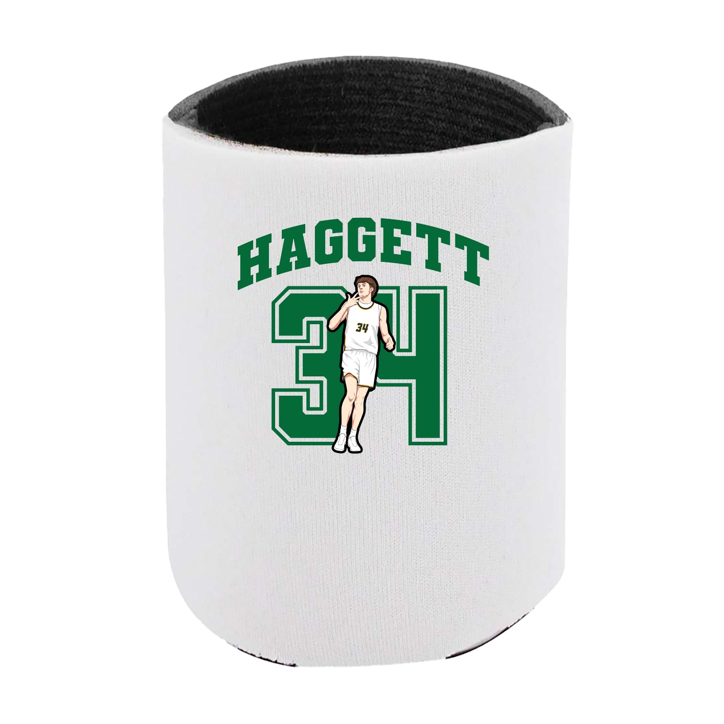 Can Holder — Number in White