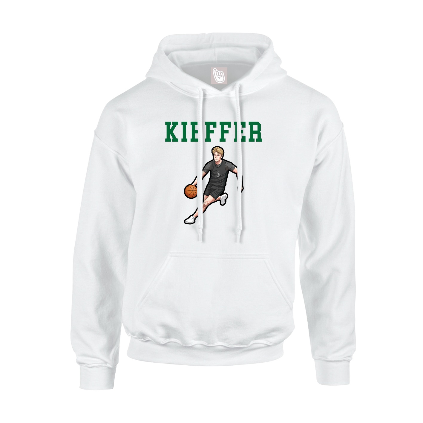 Youth Hoodie — Shirsey in White