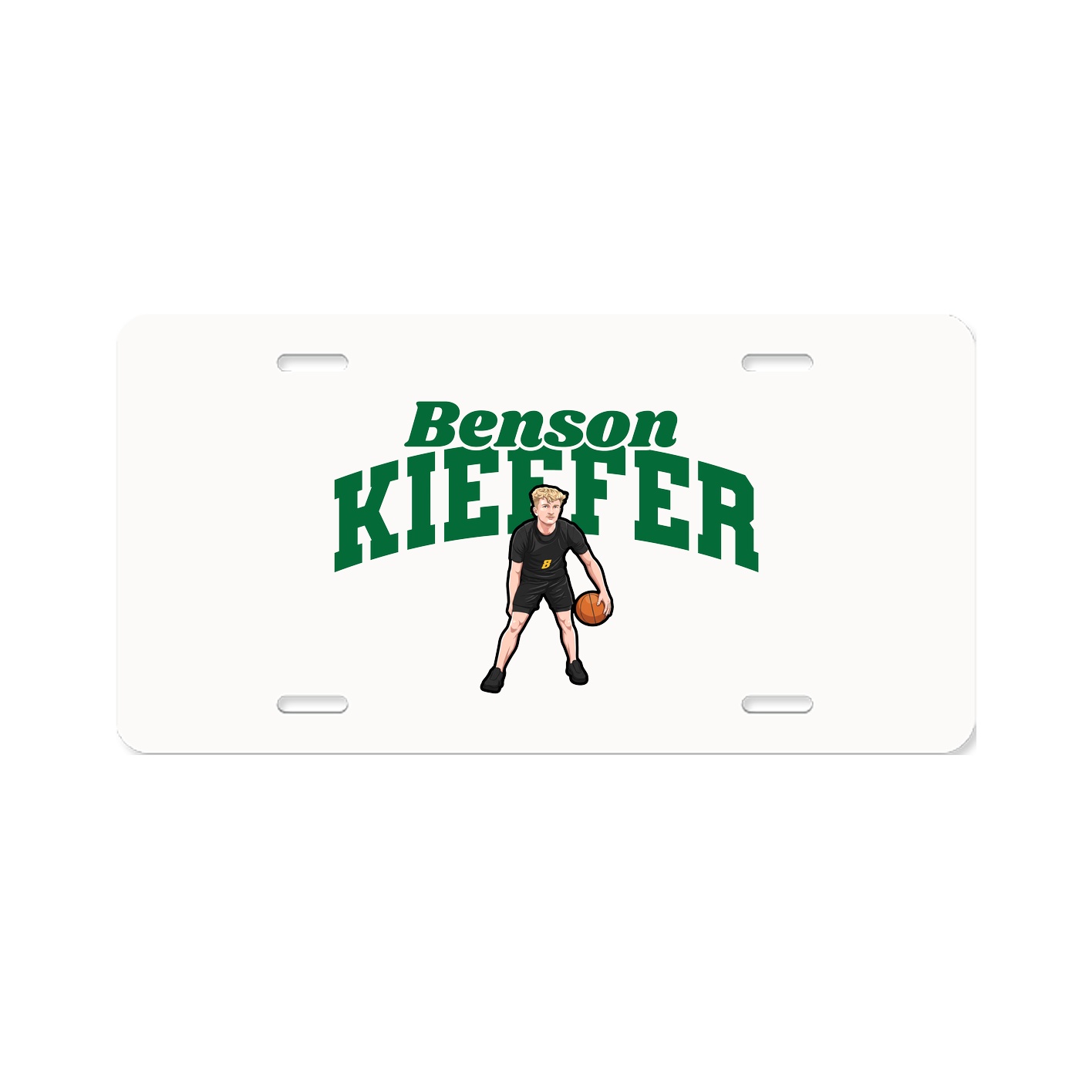 License Plate — Signature Arch in Classic