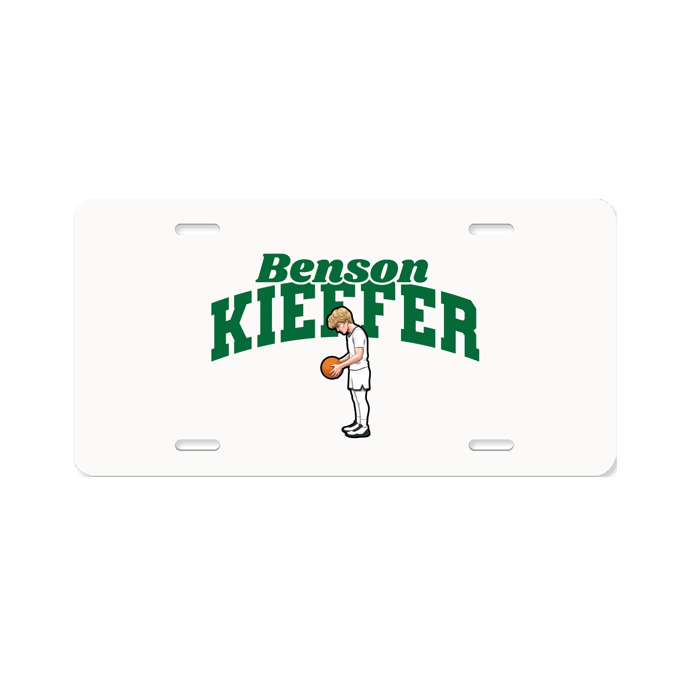 License Plate — Signature Arch in Classic