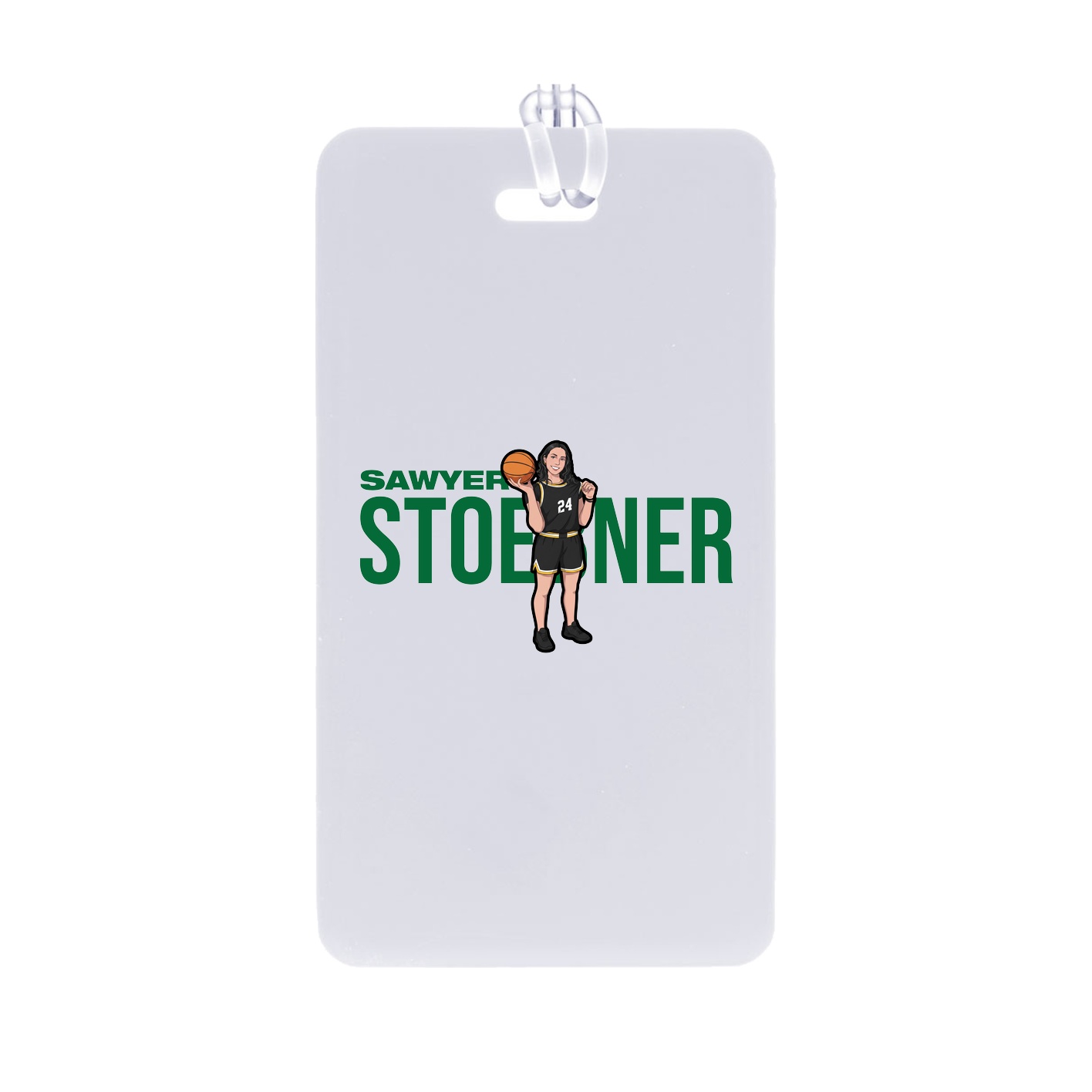 Bag Tag — Player Name in Classic