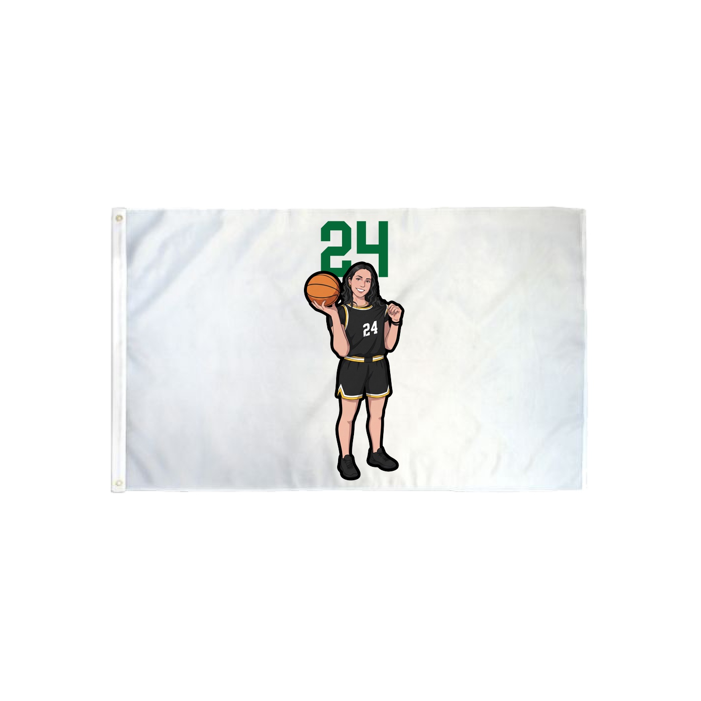 3x5 Flag — Number Top in Classic