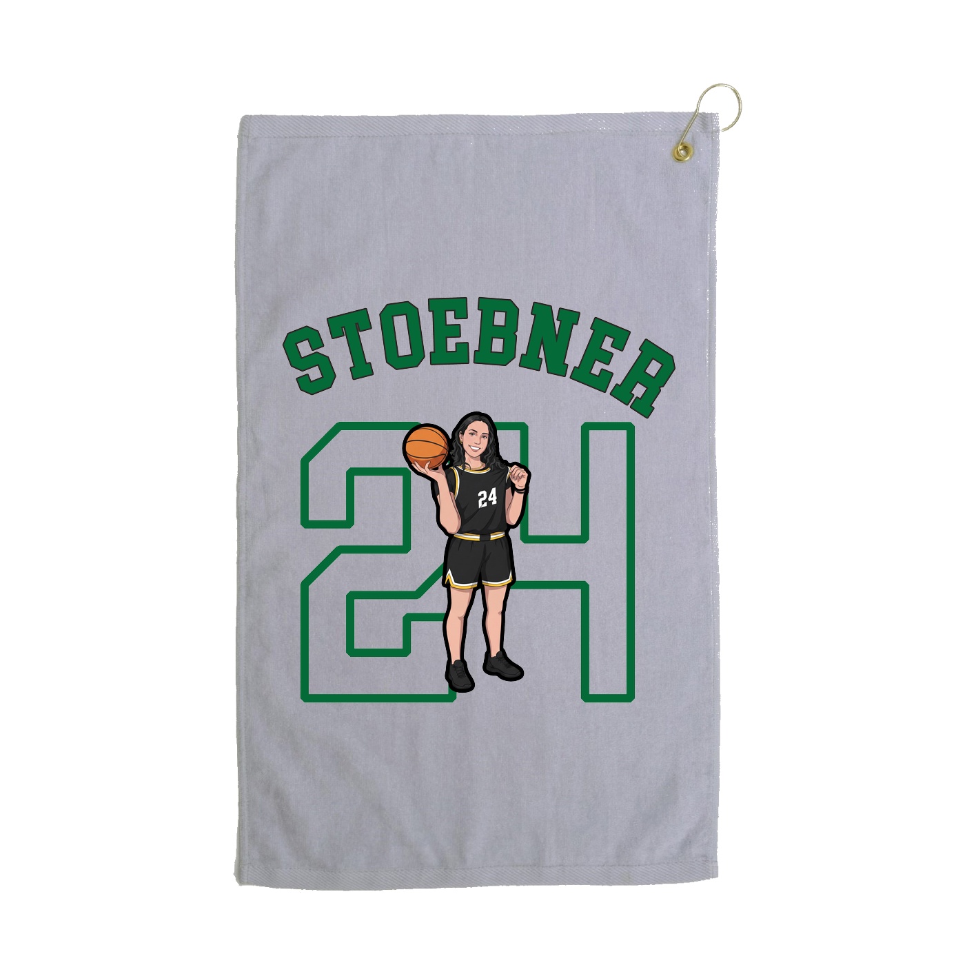 Golf Towel — Shirsey Arch in Grey