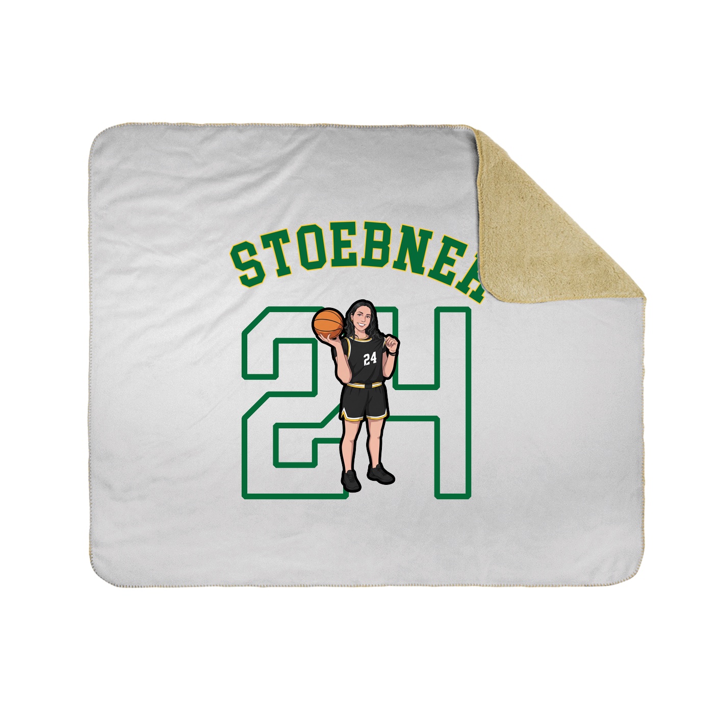 Throw Blanket — Shirsey Arch in White