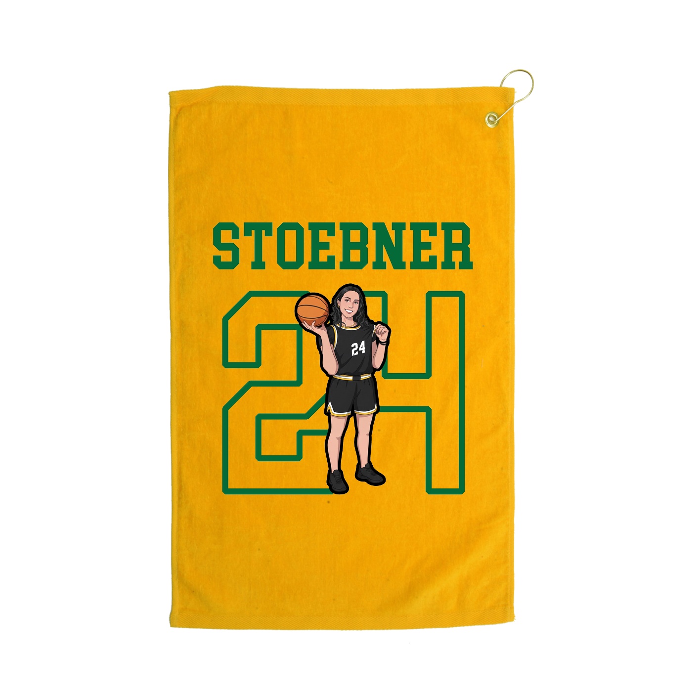 Golf Towel — Shirsey in Gold