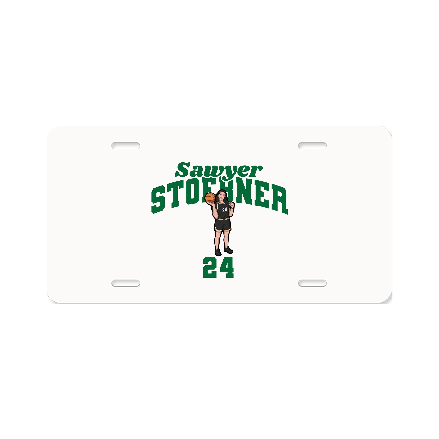 License Plate — Signature Arch in Classic