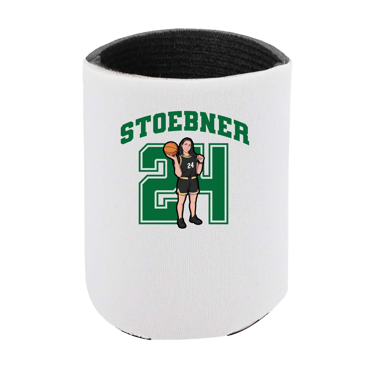 Can Holder — Number in White
