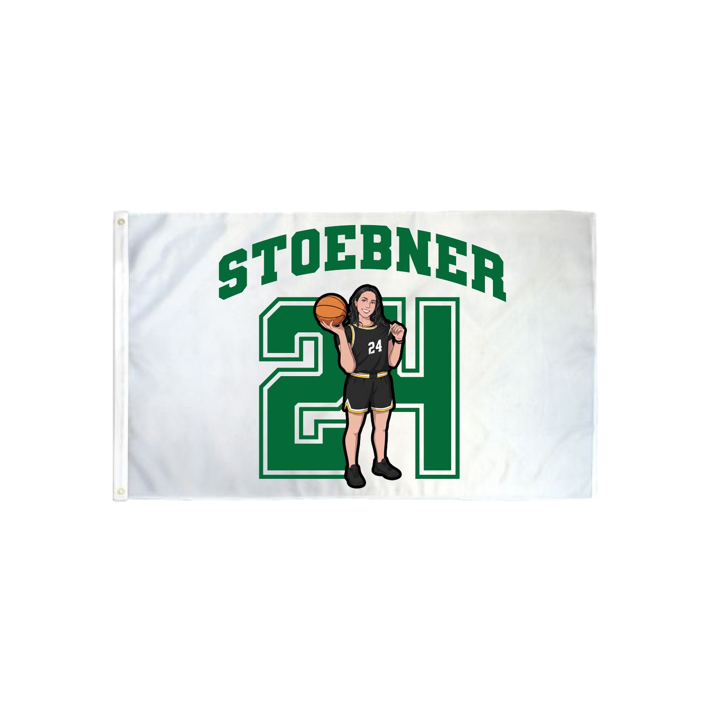 3x5 Flag — Number in Classic
