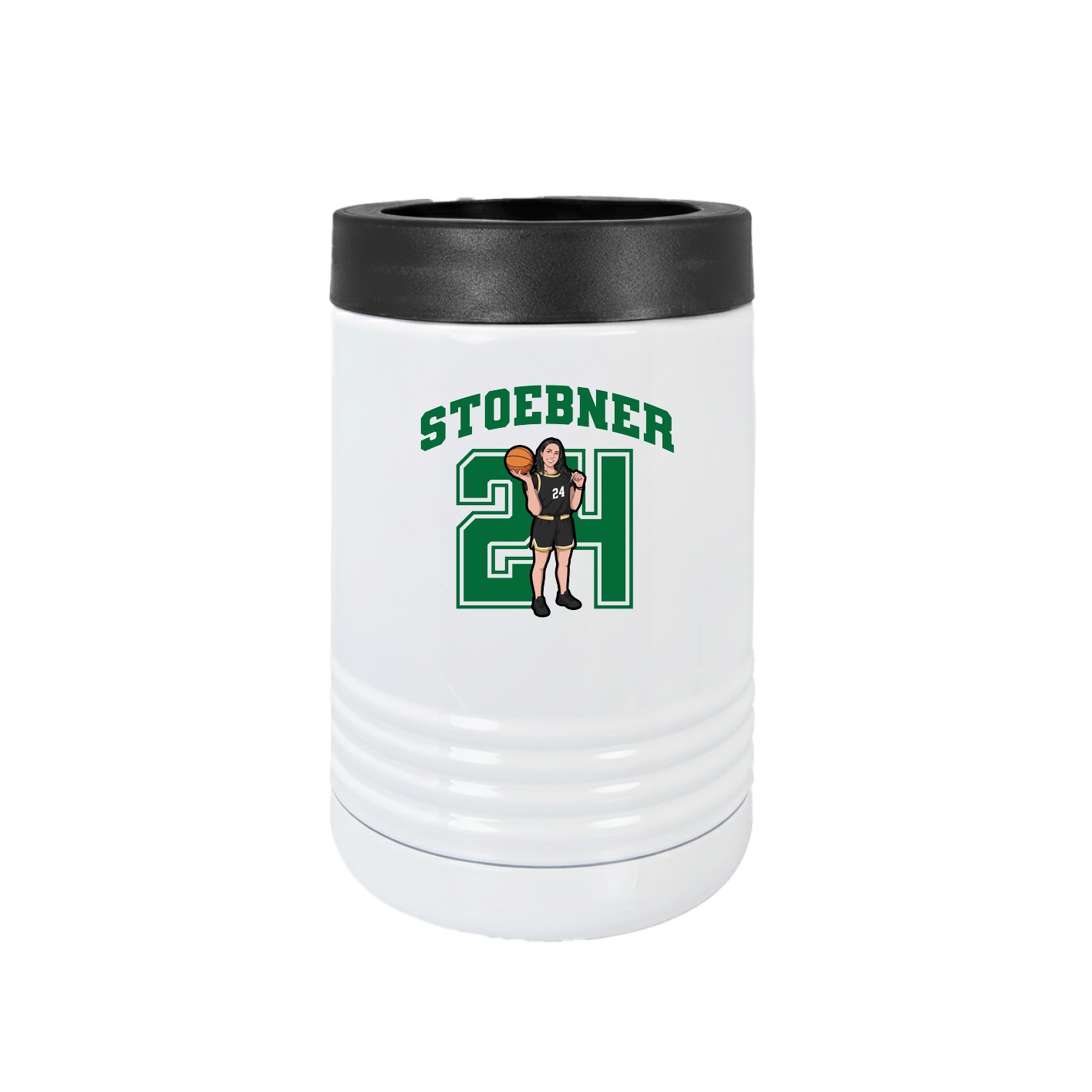 Beverage Holder — Number in White