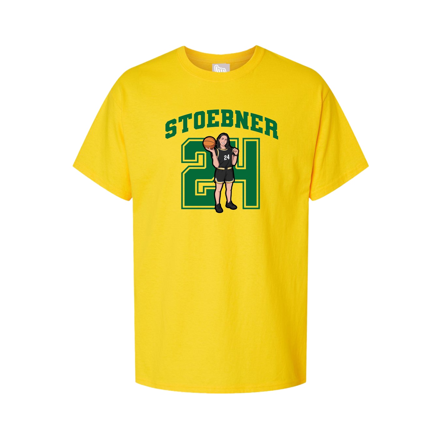 Tee — Number in Gold