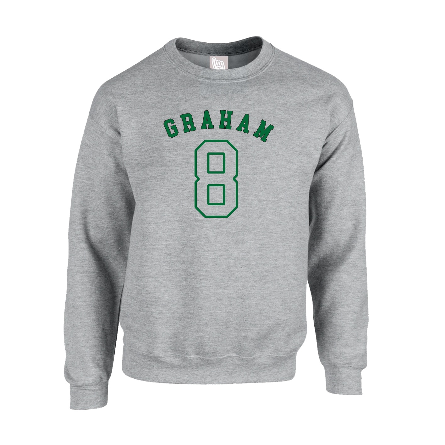 Fleece Crew — Shirsey Arch in Grey