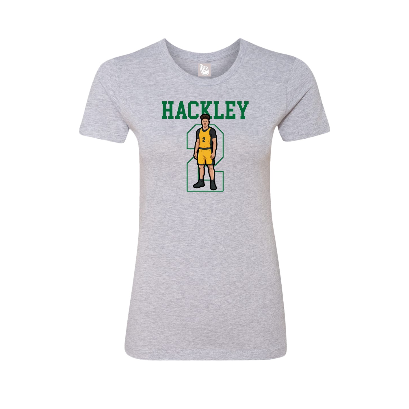 Fitted Women's Tee — Shirsey in Grey