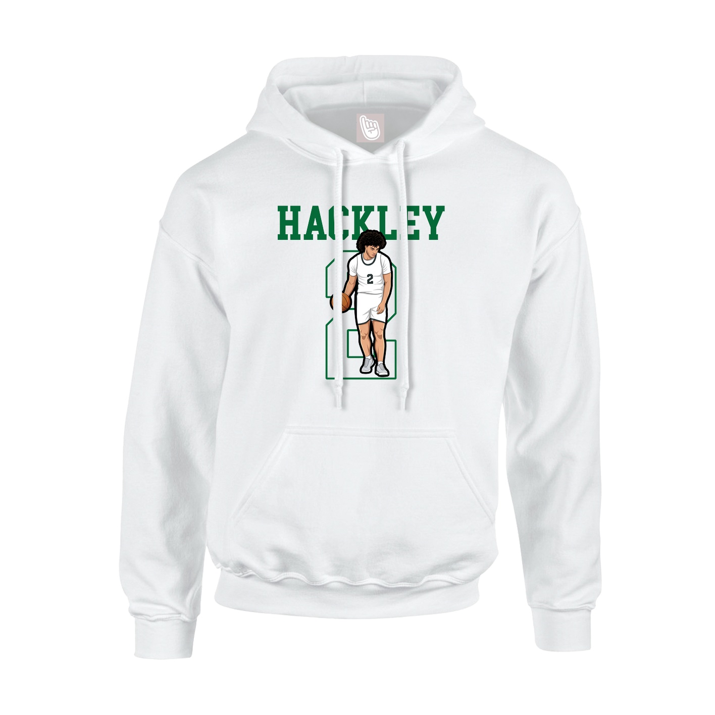 Hoodie — Shirsey in White