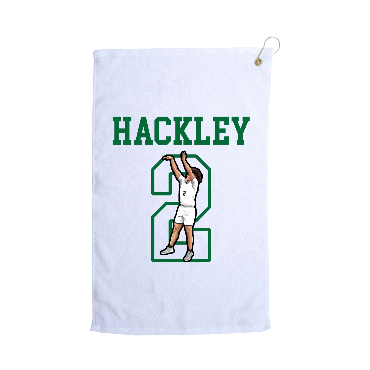 Golf Towel — Shirsey in White