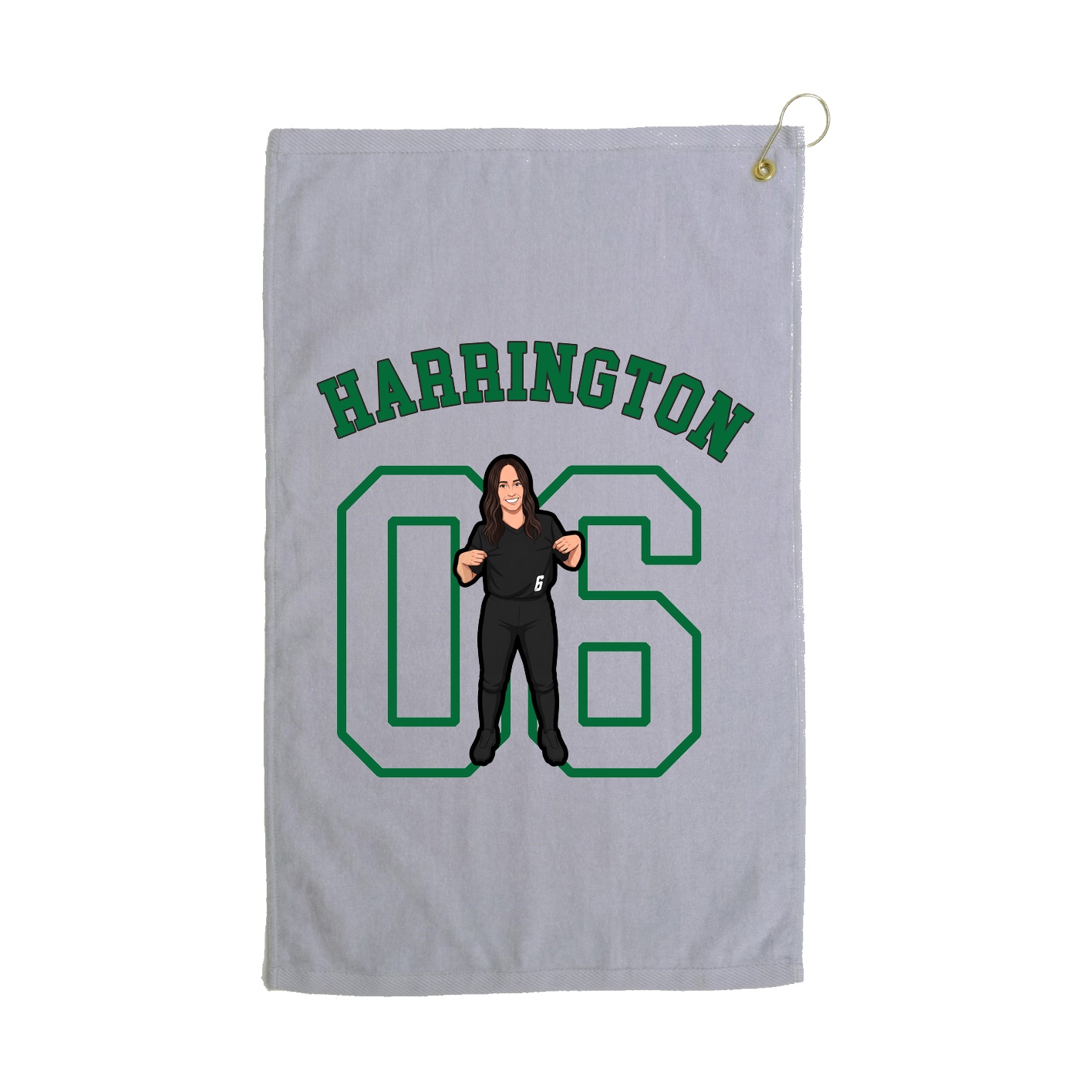 Golf Towel — Shirsey Arch in Grey