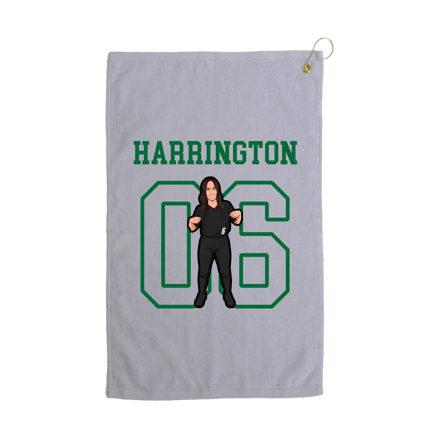 Golf Towel — Shirsey in Grey