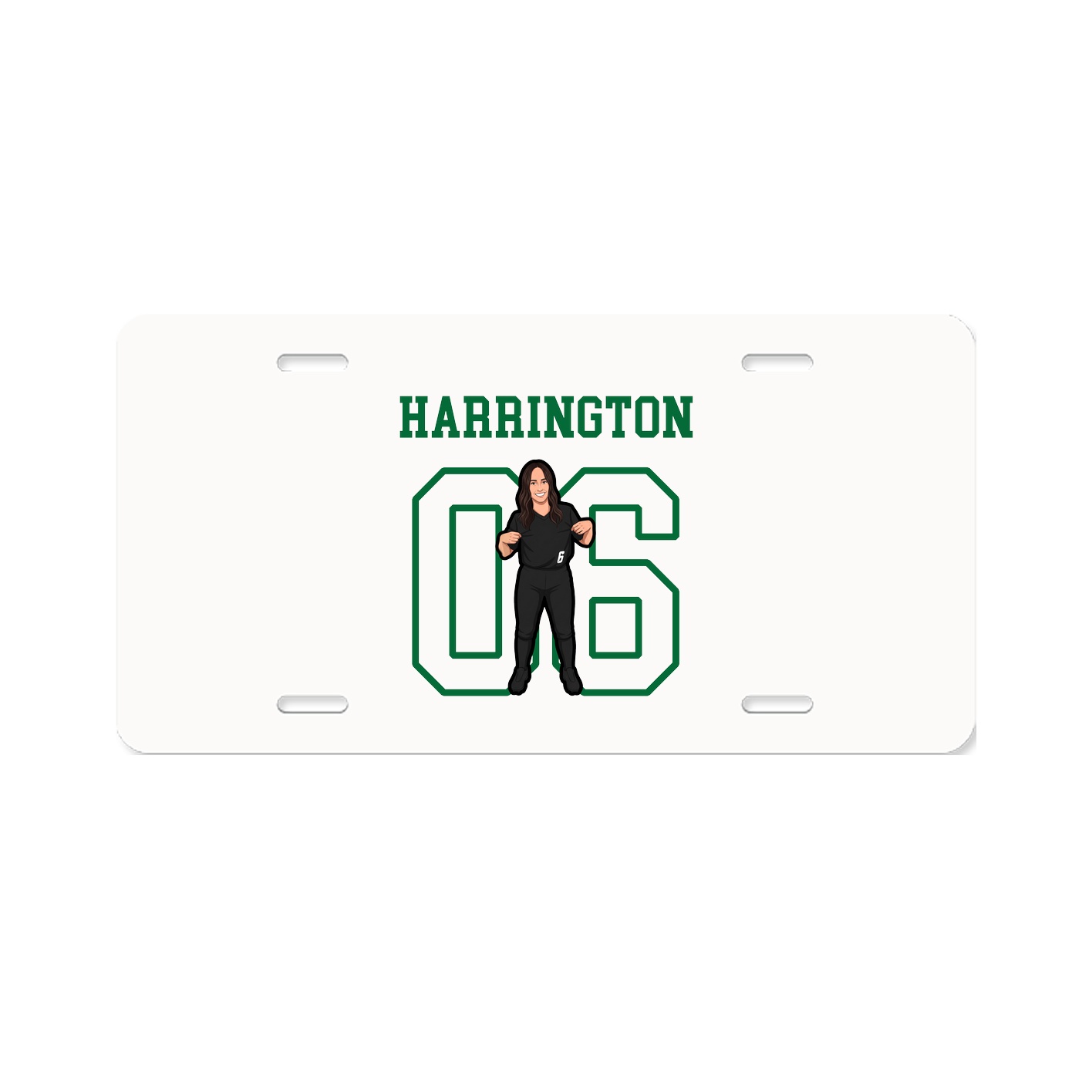 License Plate — Shirsey in Classic
