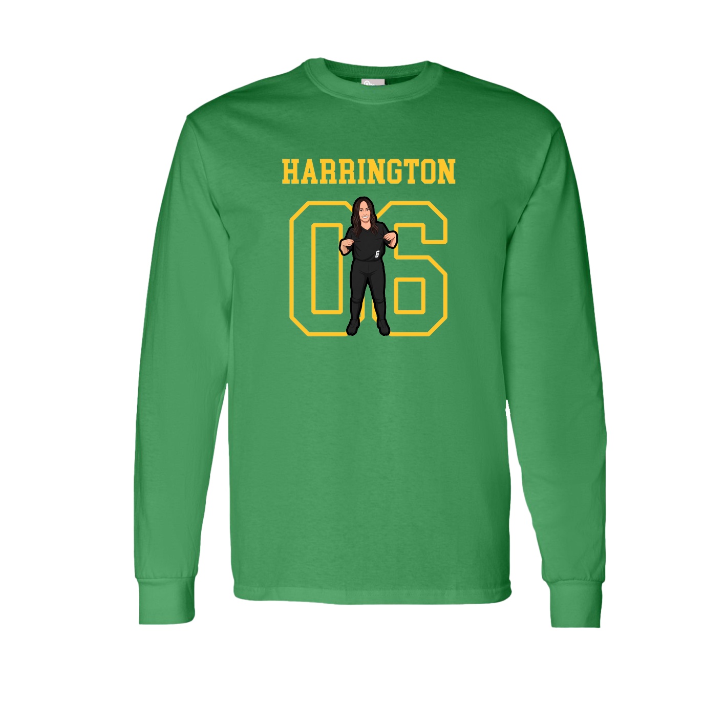 Long Sleeve Tee — Shirsey in Green