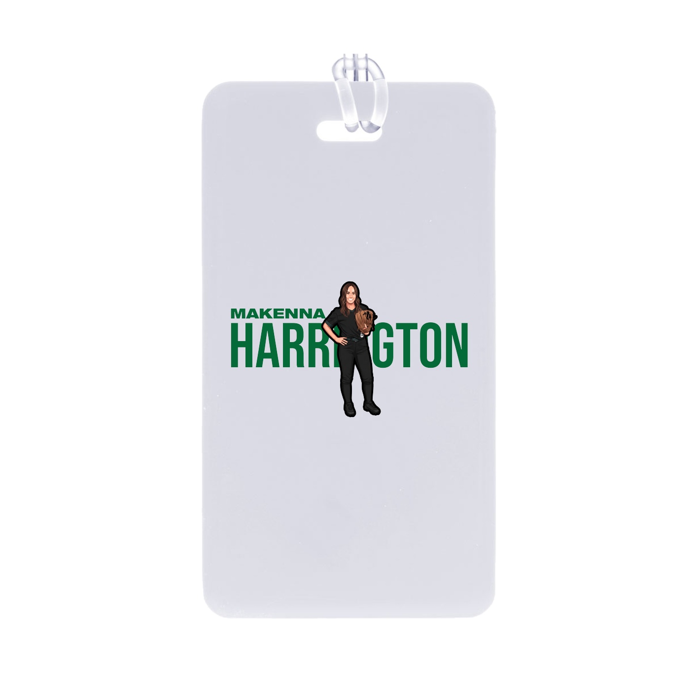Bag Tag — Player Name in Classic