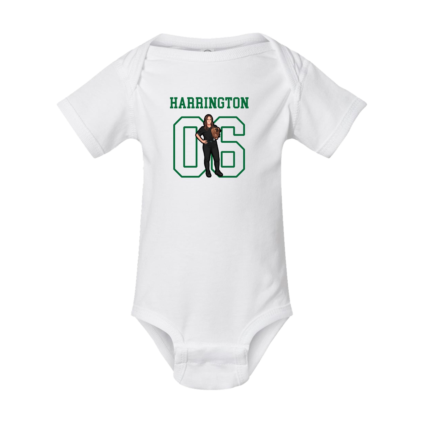 Baby Onesie — Shirsey in White