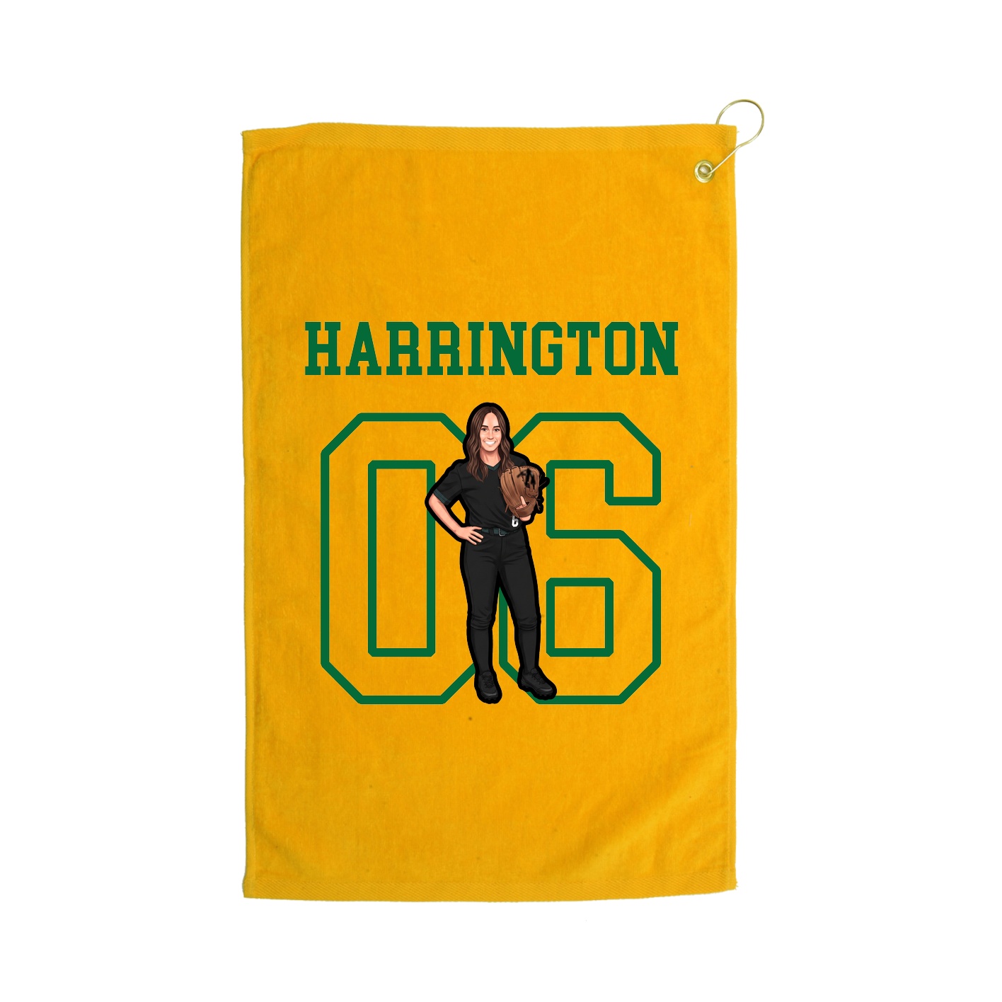 Golf Towel — Shirsey in Gold