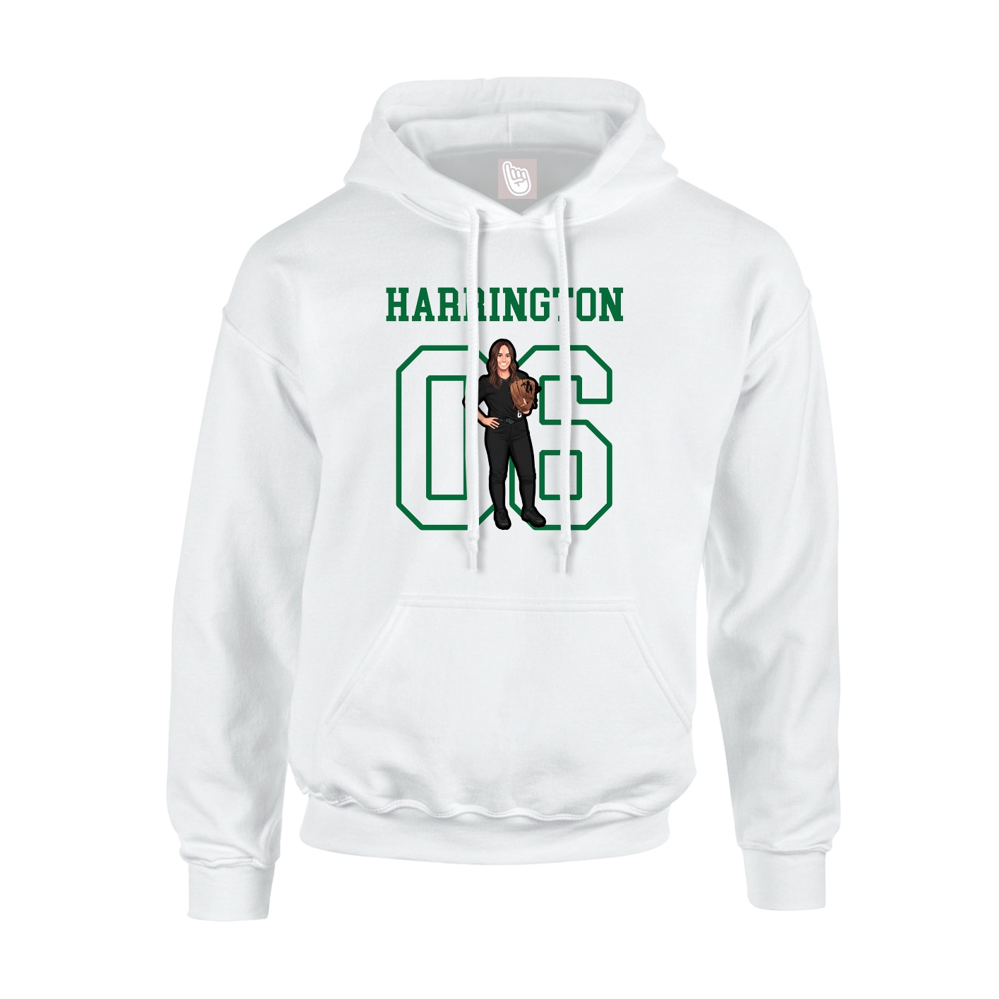 Youth Hoodie — Shirsey in White