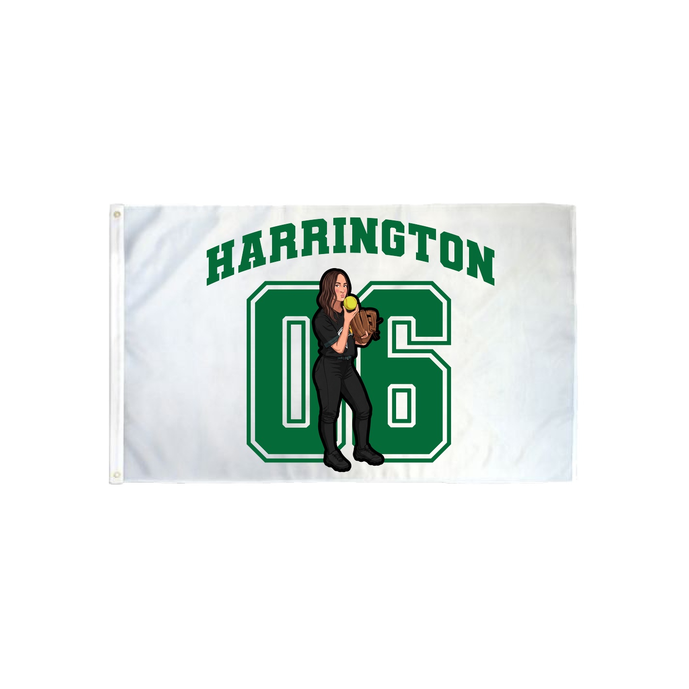 3x5 Flag — Number in Classic