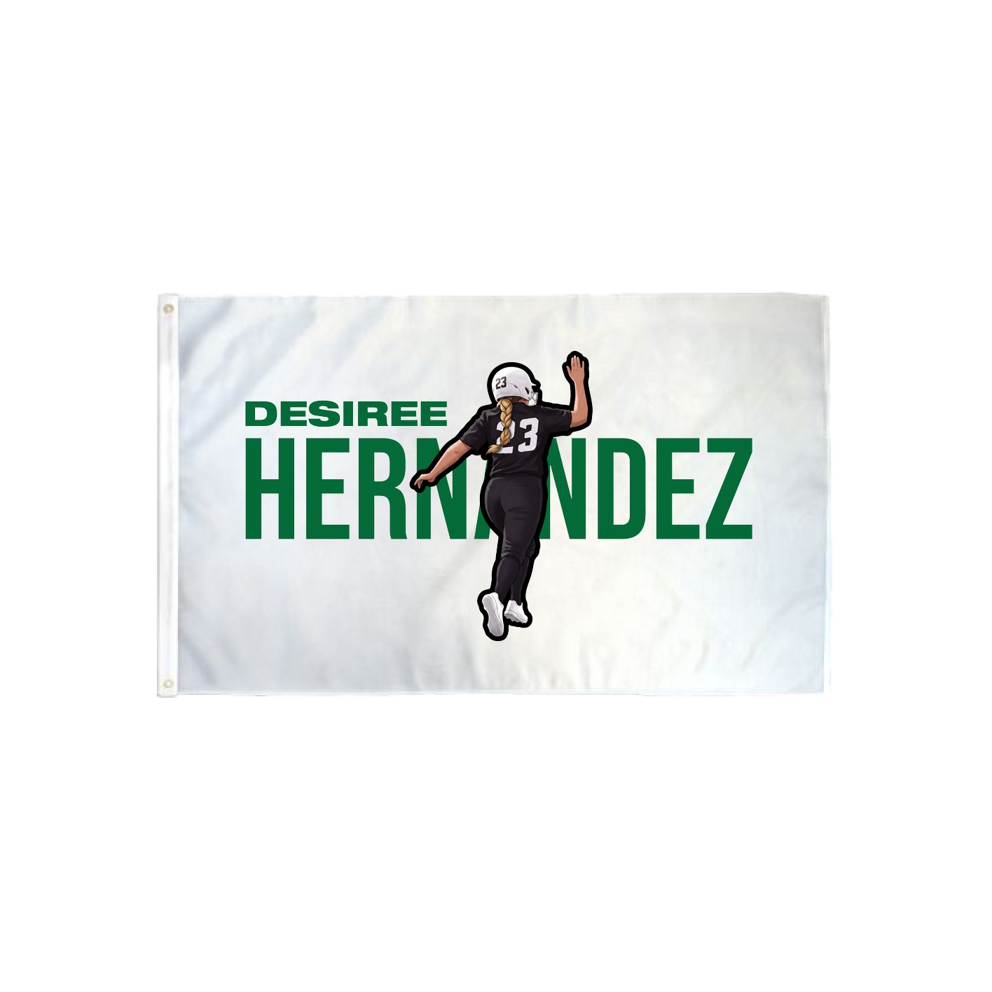 3x5 Flag — Player Name in Classic