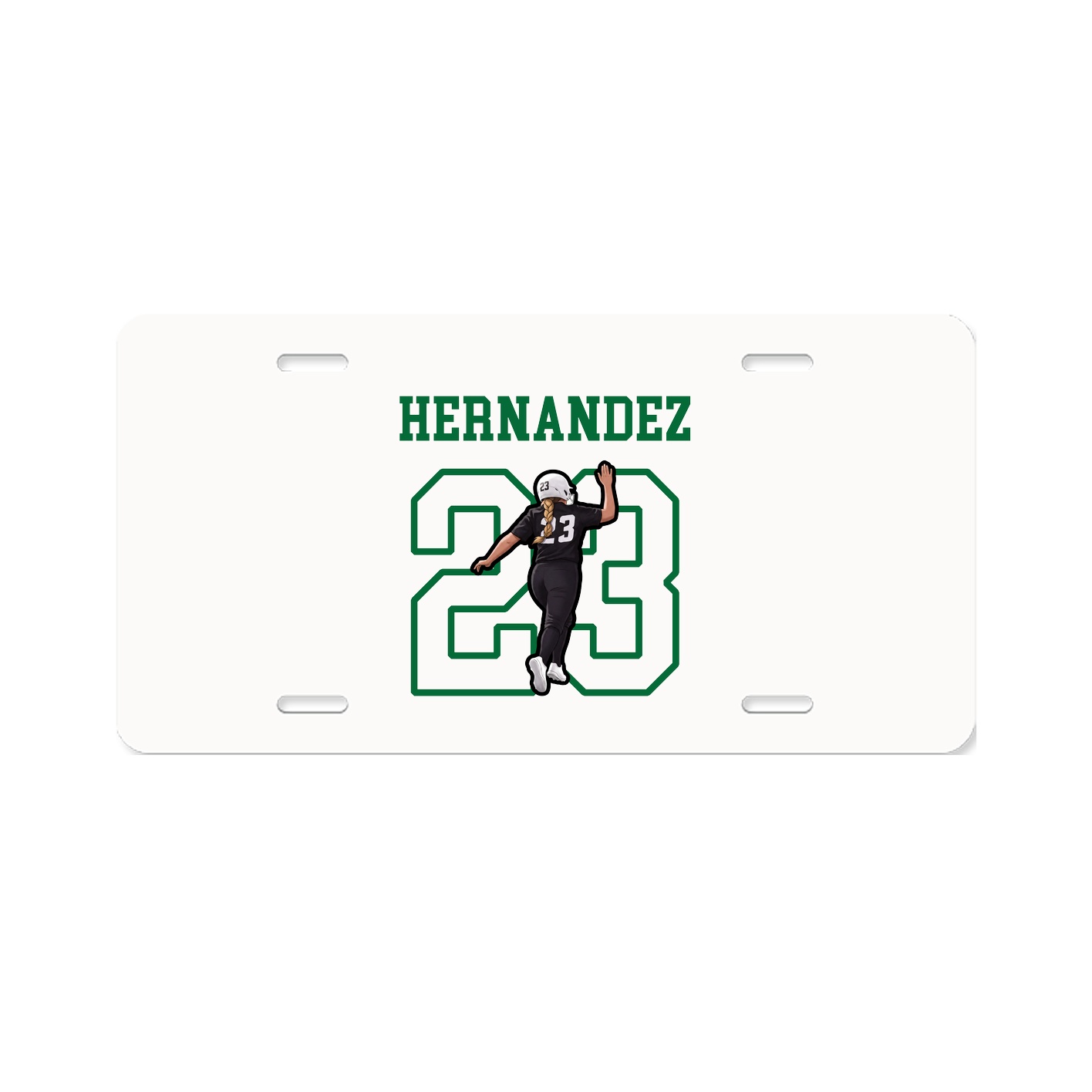 License Plate — Shirsey in Classic