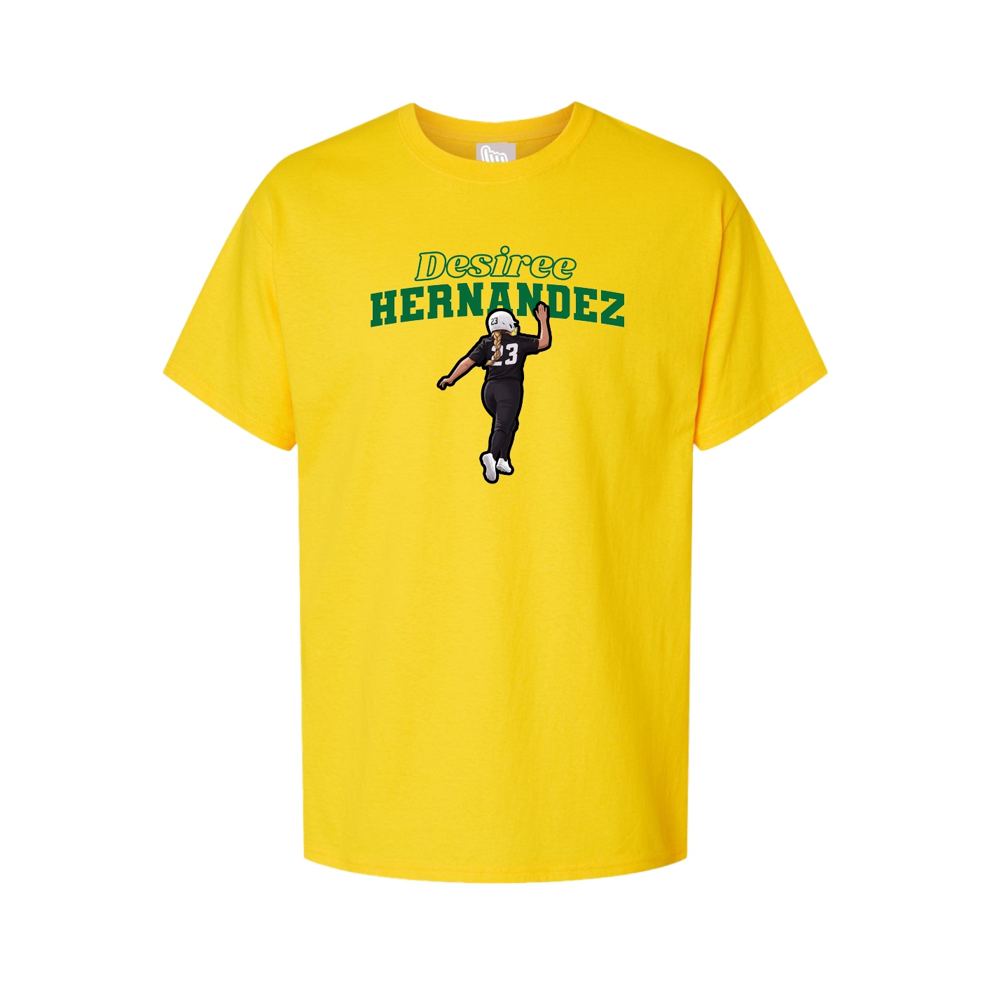 Tee — Name Arch in Gold