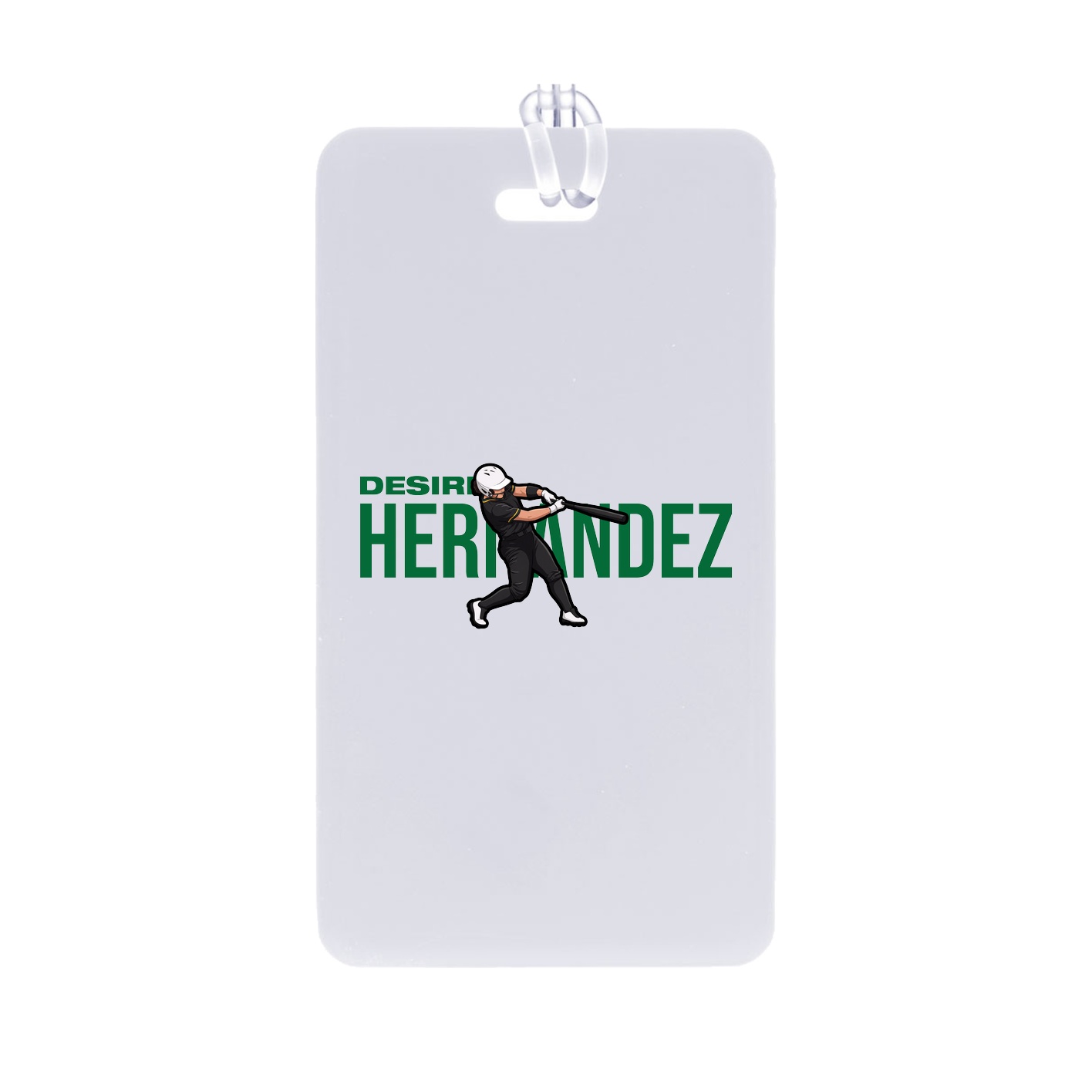 Bag Tag — Player Name in Classic